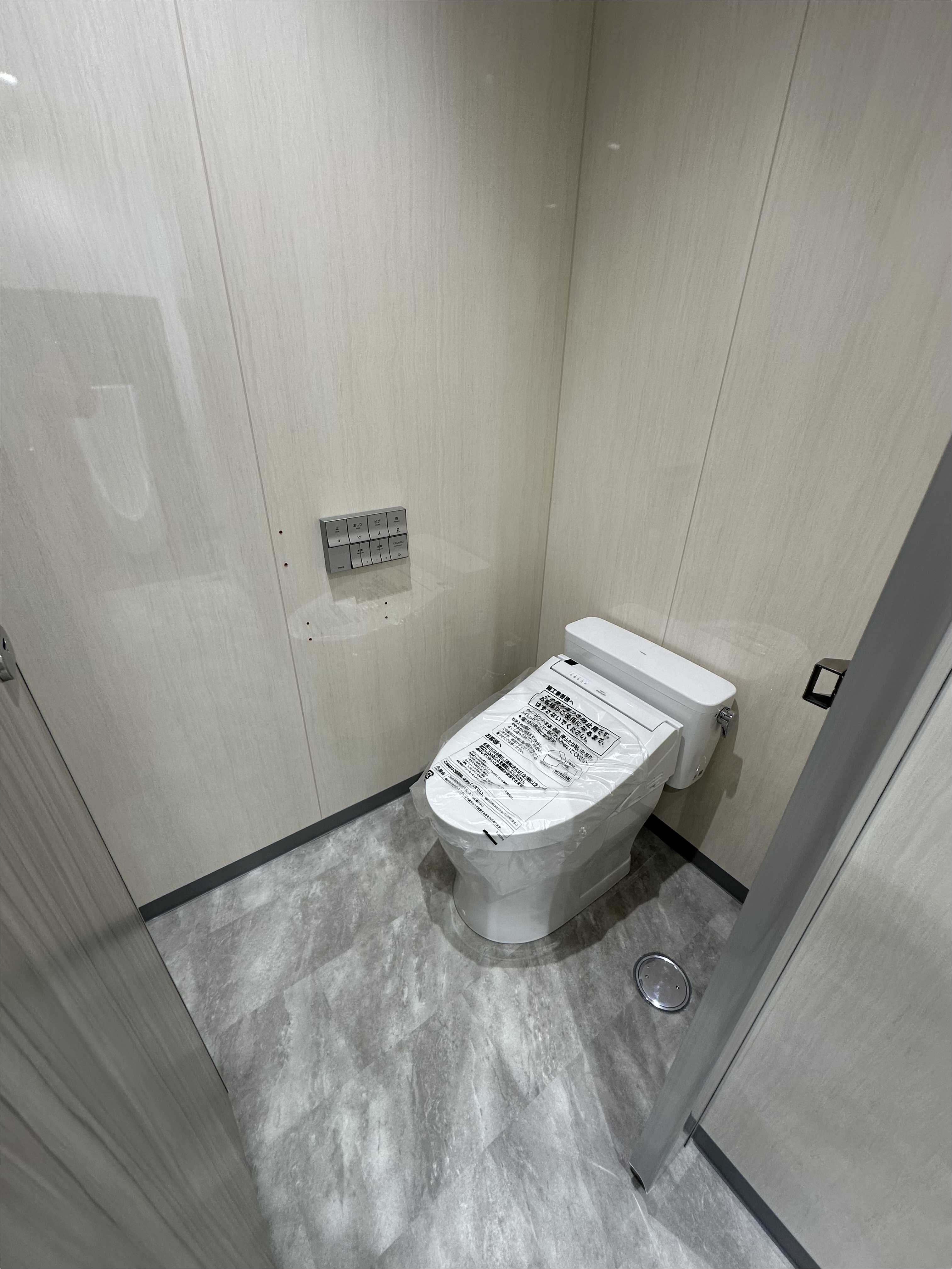 大便器の設置工事(after)